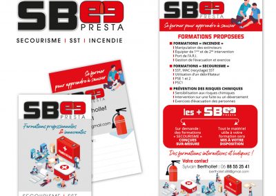 Conception d'un logotype - Création carte de visite et flyer